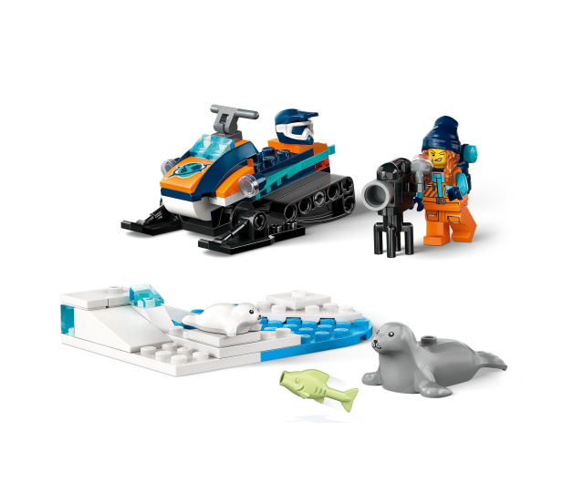 LEGO City 60376 Skuter śnieżny badacza Arktyki - 1144452 - zdjęcie 3